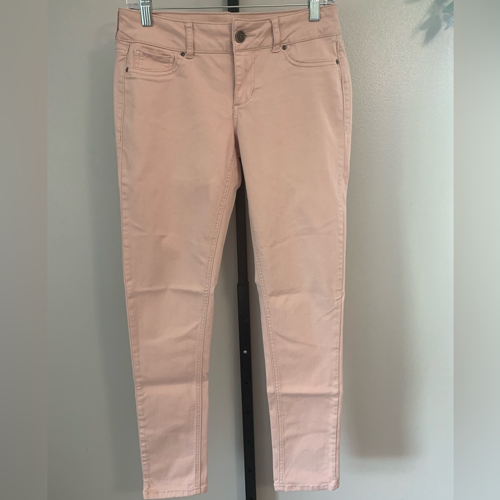 Maurices Light Pink Jeggings